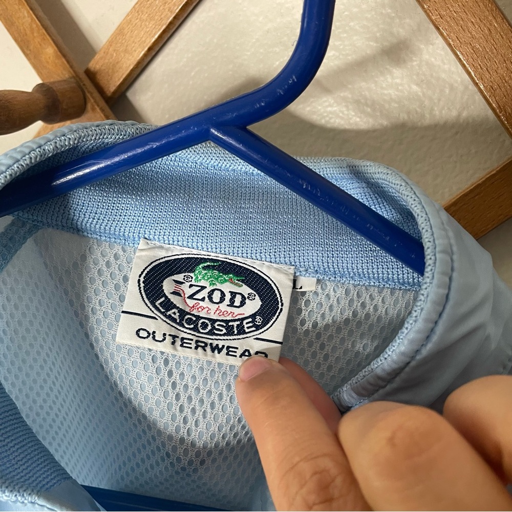 5/$25 Vintage Izod Lacoste windbreaker - Picture 5 of 9